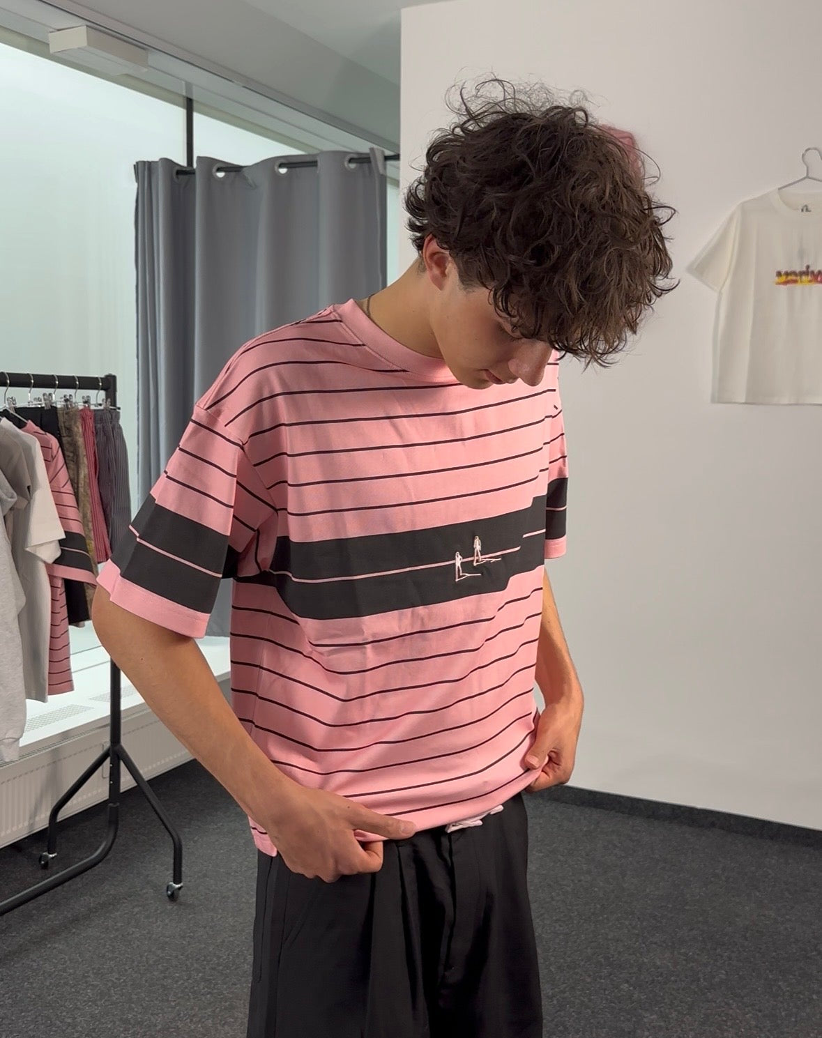 pink verive shirt