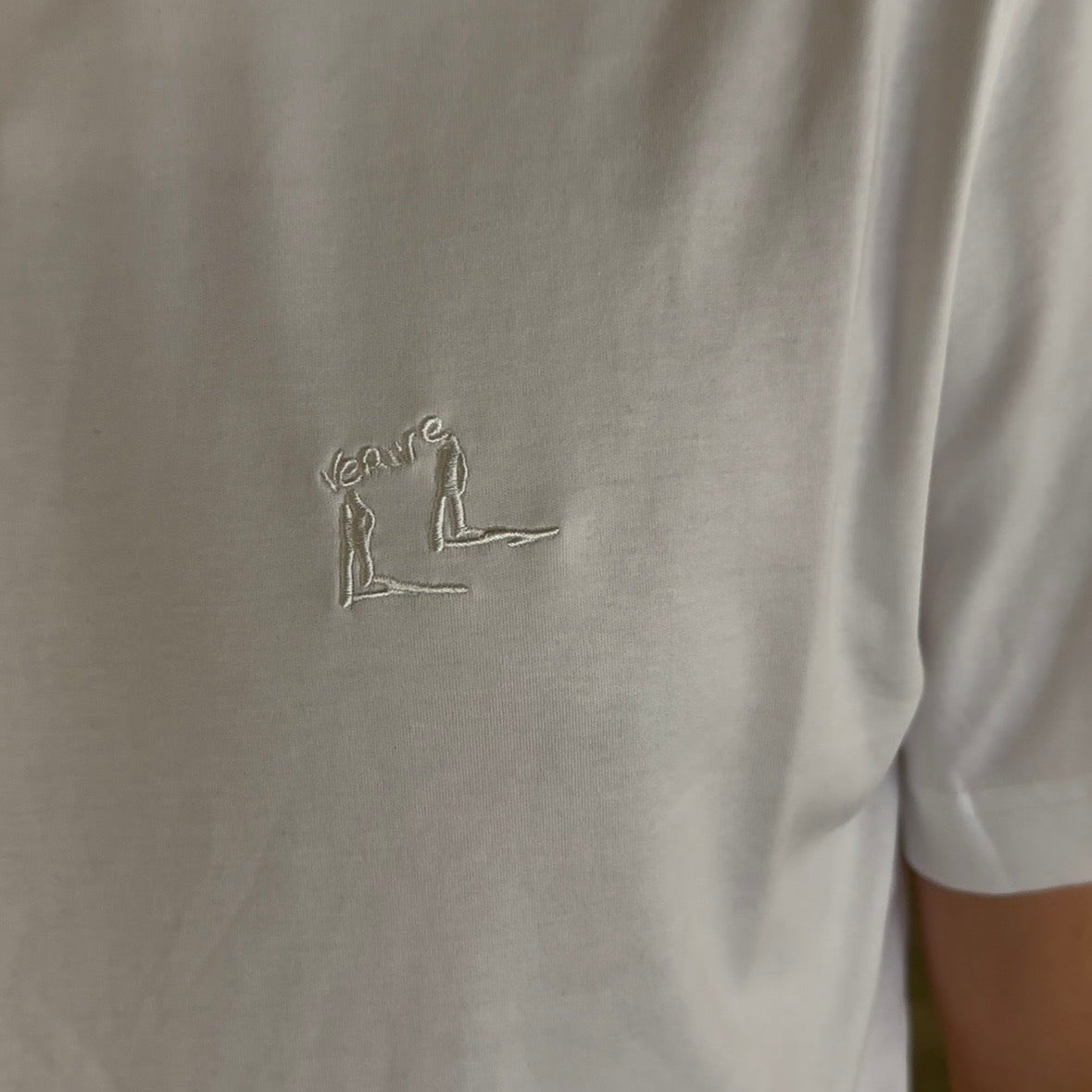 white basic shirt