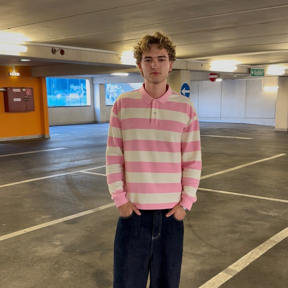 Polo shirt pink